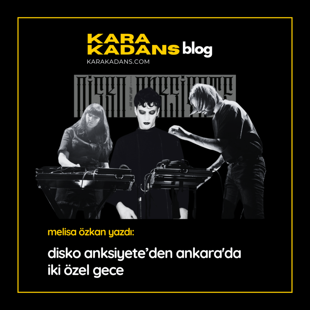 Disko Anksiyete’den Ankara’da İki Özel Gece: Eddie Dark’ın Şen Şakrak Karanlığı ve Ultra Sunn’dan Tempo Dolu Belçika Rüzgârı – Melisa&nbsp;Özkan